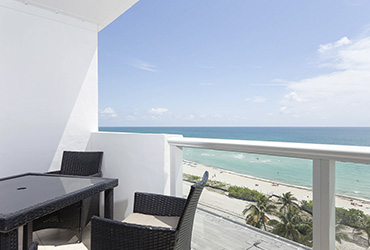 Ocean View apartment, which faces the beach, comes with a balcony